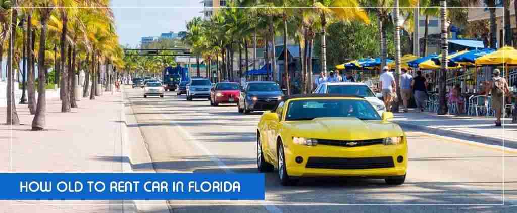 How Old To Rent Car In Florida